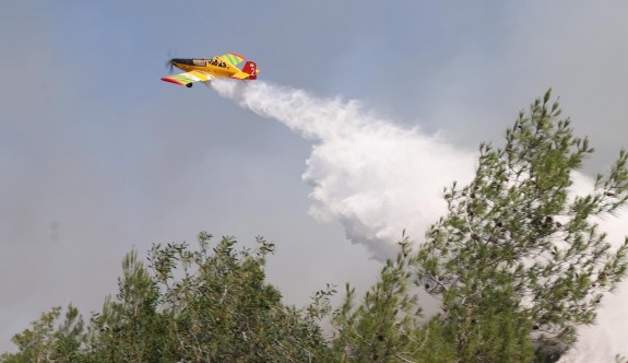KKTC’deki yangına müdahale eden Rum pilot izlenimlerini anlattı
