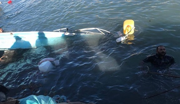 Lapta'da denize açılan 4 kişi boğulmaktan son anda kurtarıldı