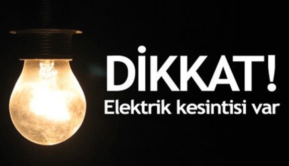 Girne’nin bazı bölgelerinde elektrik kesintisi yapılacak