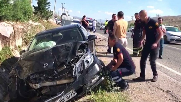 Sinop Valisi kaza yaptı: 6 yaralı