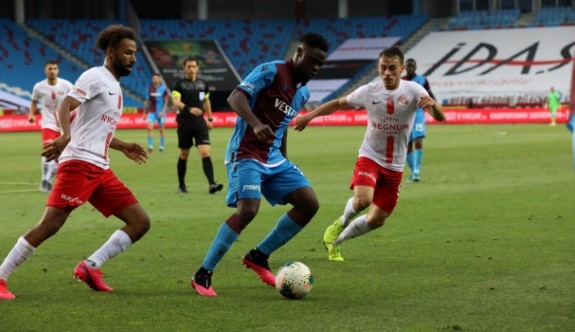 Trabzonspor'dan kritik puan kaybı