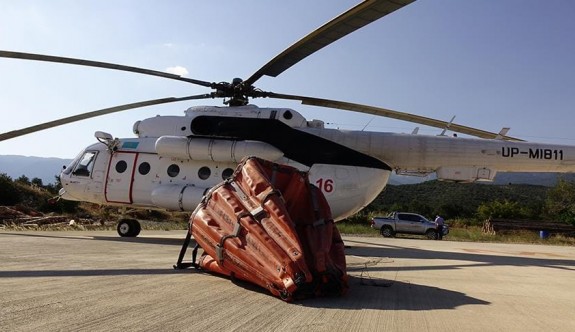 Türkiye’den yangın helikopteri, ülkede konuşlanacak