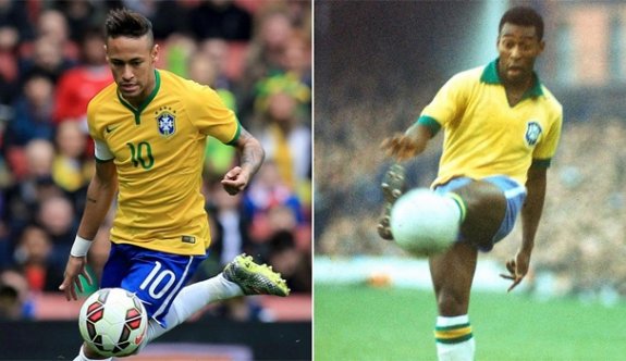 Neymar, Pele'ye bir adım daha yaklaştı