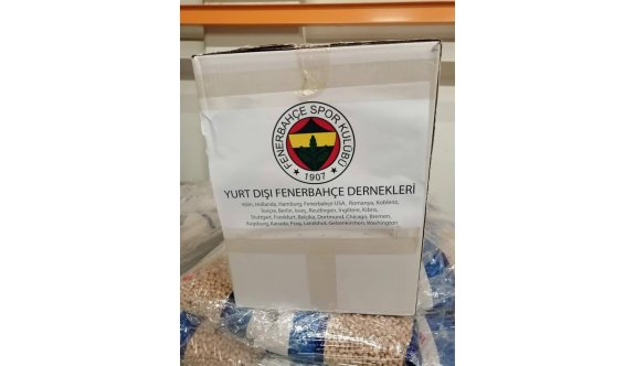 KKTC’li Fenerbahçeliler’den, depremzedelere yardım