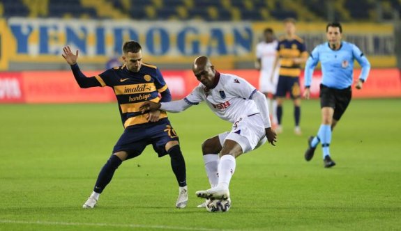 Trabzonspor Ankara'da tek attı 3 aldı