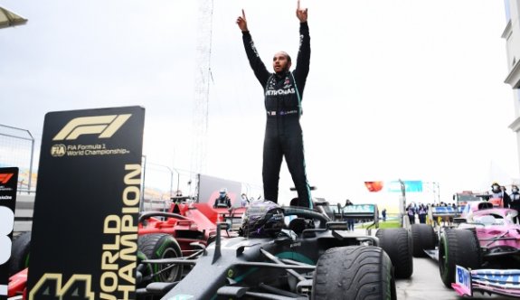 Türkiye'de zafer Lewis Hamilton'ın