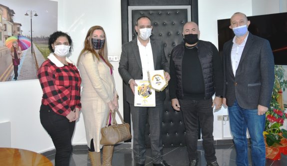 LTB Başkanı Mehmet Harmancı, Aspelya  Engelliler Spor Kulübü yetkilileriyle görüştü