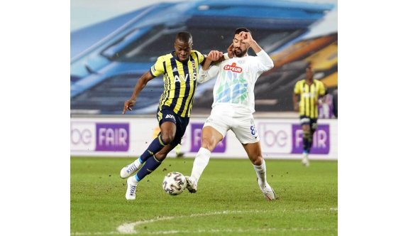 Fenerbahçe, Rize'yi tek golle geçti