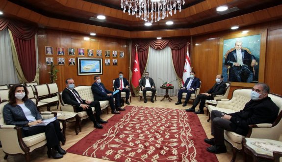 Başbakan Saner parti başkanlarıyla toplantı yapıyor