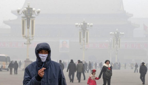 Çin’in başkenti Pekin’de son 10 yılın en büyük kum fırtınası
