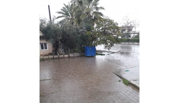 En çok yağış Çamlıbel'e düştü