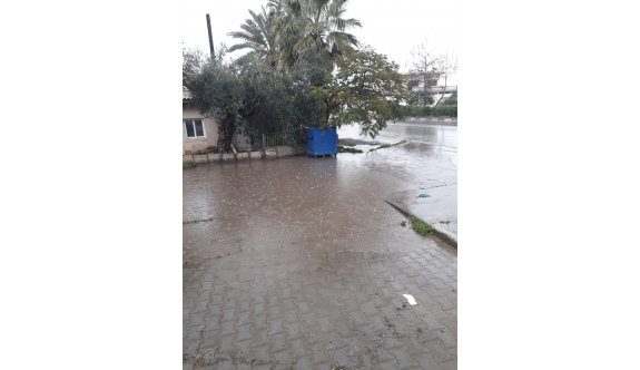 En fazla yağmur Selvilitepe'ye düştü