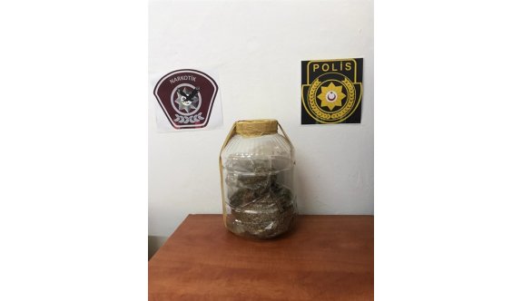 Gazimağusa'da 2 kişi 360 gram bonzaiyle yakalandı