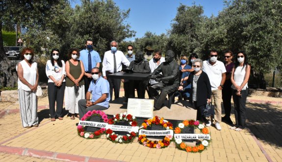 Ali Nesim, 7. ölüm yıldönümünde mezarı başında anıldı