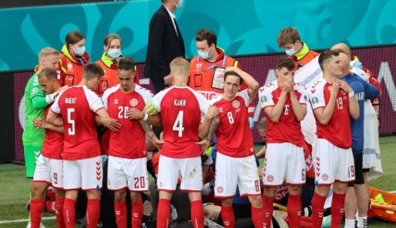 Danimarka-Finlandiya maçı ertelendi