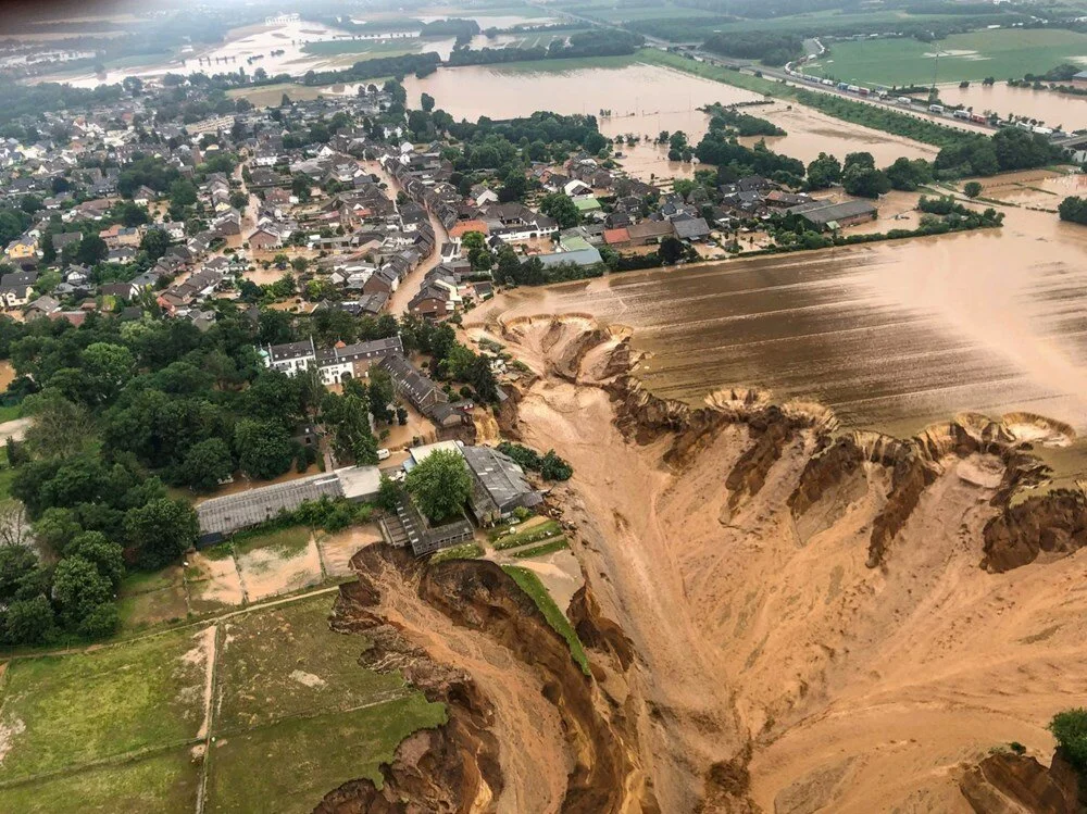 Almanya'da sel felaketinin boyutu her geçen gün büyüyor