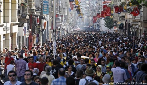 Türkiye dünyanın en kalabalık 19. ülkesi