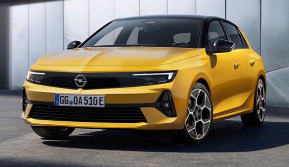 Yeni Opel Astra'nın örtüsü kalktı