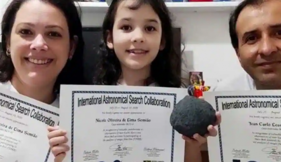 7 yaşında 7 asteroit keşfetti