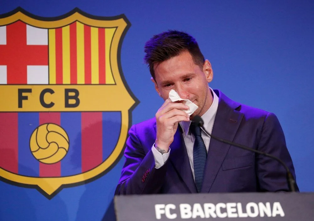 Bir devrin sonu: Messi gözyaşlarıyla veda etti