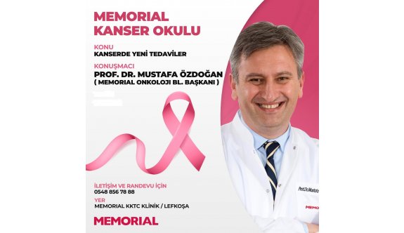 Prof.Dr. Özdoğan, Memorial KKTC Kliniği’nde hastalarıyla buluşuyor