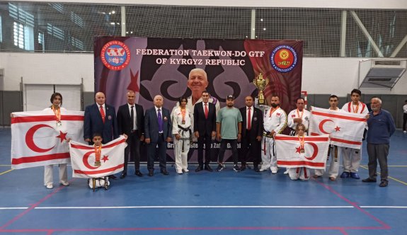 Taekwondocularımız Bişkek’te birinci oldu
