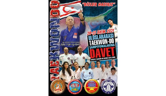 Taekwondoda 3 uluslararası organizasyon yapılacak