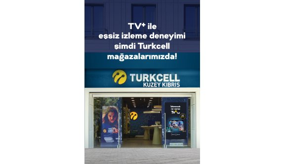 Kuzey Kıbrıs Turkcell’in iletişim merkezlerinde  TV+ deneyimi yaşatılacak