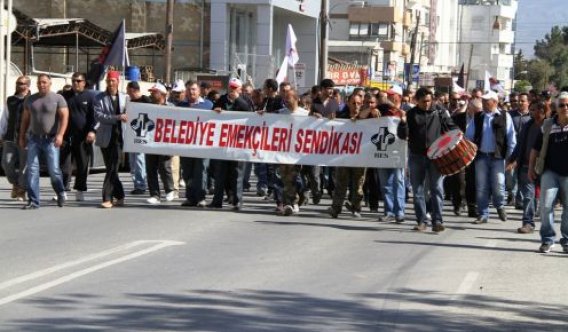 BES, Lapta Belediyesi'nde süresiz grev uyarısı yaptı