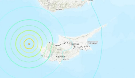 Kıbrıs adasında son 25 yıl içerisinde gerçekleşen ikinci büyük deprem