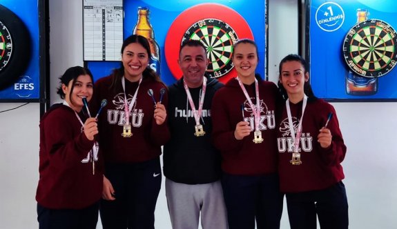 Üniversiteler darts şampiyonları UKÜ ve DAÜ