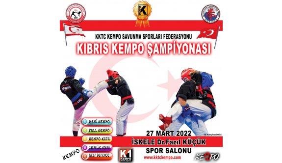 Kempo Kulüplerarası Kıbrıs Şampiyonası yapılıyor