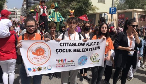 Cittaslow Belediyeleri Çocuk Belediye Meclisleri,  İzmir'de etkinliklere katıldı