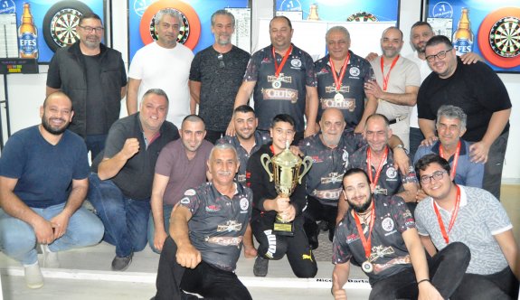 Dartsta kupanın şampiyonu Minareliköy
