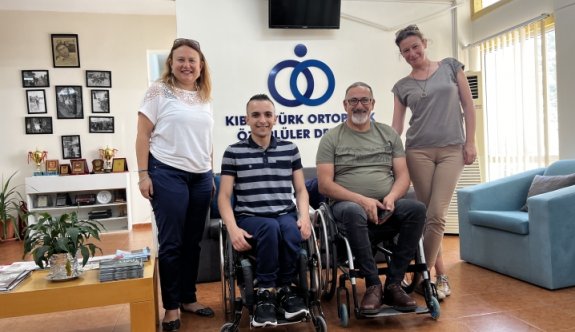 İnsan Hakları Platformu, Kıbrıs Türk Ortopedik Özürlüler Derneği’ne ziyarette bulundu
