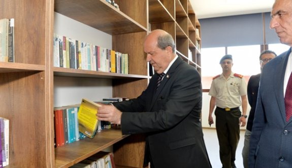 Lefkoşa Türk Lisesi'ne yeni kütüphane kazandırıldı