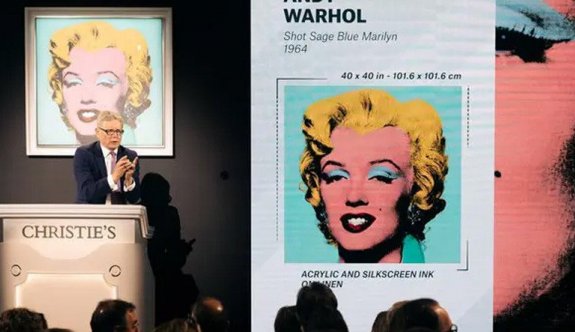 Marilyn Monroe portresi 195 milyon dolara satıldı