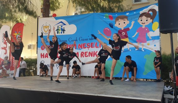Cimnastikçiler, Dünya Çocuk Gününe renk kattılar