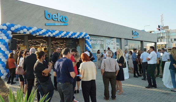 Kıbrıs’ın en büyük Beko beyaz eşya mağazası açıldı