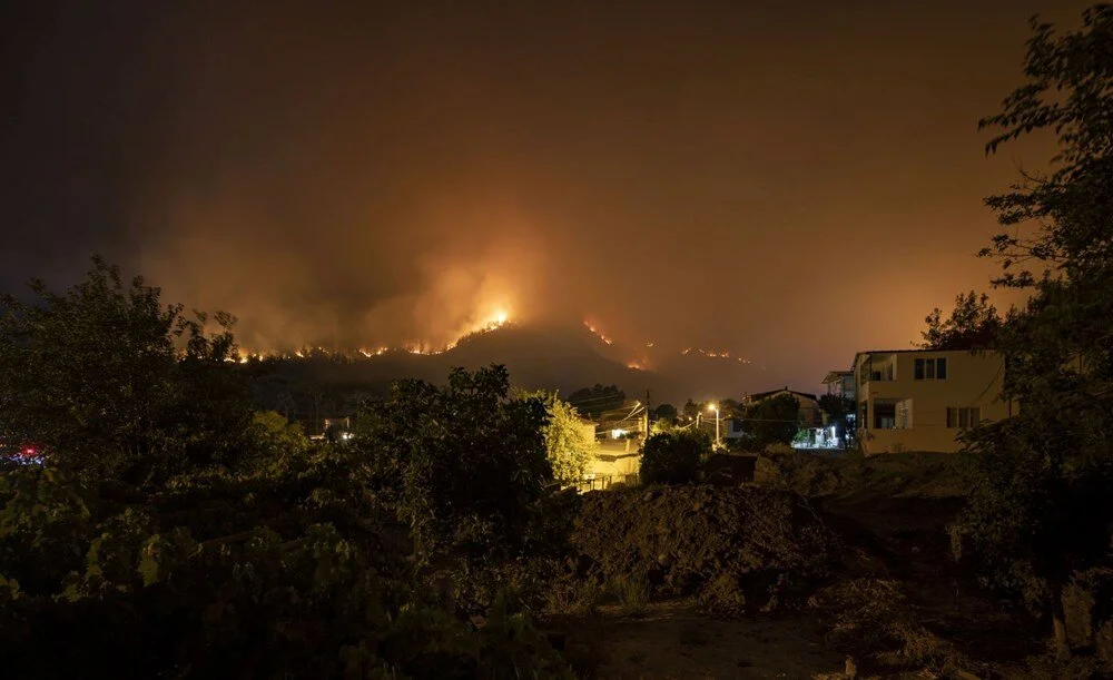 Marmaris'teki orman yangını sabotaj mı?