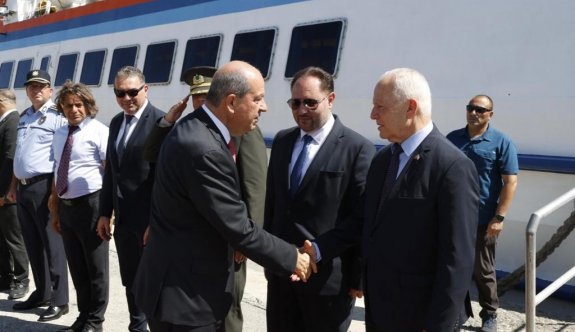 Cumhurbaşkanı Tatar, Mersin'e gitti