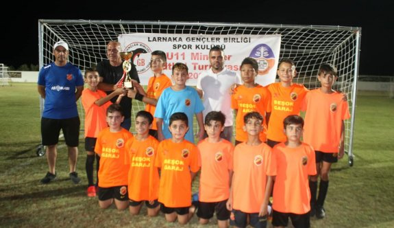 U11 Minik Futbol Turnuvası’nda şampiyon Çetinkaya