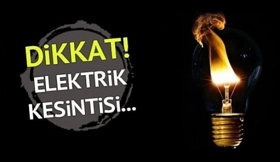 Esentepe ve Karaağaç bölgesinde elektrik kesintisi yapılacak