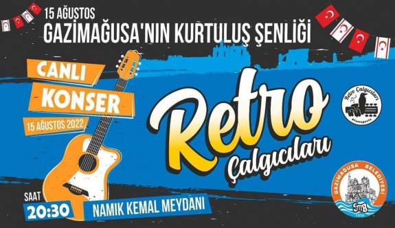 Retro Çalgıcıları Gazimağusa'da yarın akşam konser verecek