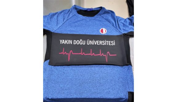 YDÜ araştırmacılarının tasarladığı, EKG ölçümleri yapan akıllı tişört, ilk testlerden başarıyla geçti