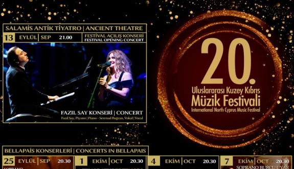 20.Uluslararası Kuzey Kıbrıs Müzik Festivali devam ediyor