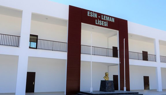 Esin - Leman Lisesi, 12 Eylül Pazartesi günü hizmete giriyor