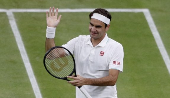 Federer veda için Londra'da