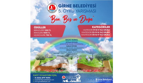 Girne Belediyesi beşinci öykü yarışmasının sonuçları belli oldu