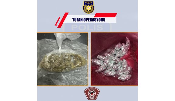 Polis narkotik ekiplerinden "Tufan Operasyonu"